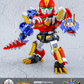 【予約商品】Action Toys MIGHTY DEFORMED 恐竜戦隊ジュウレンジャー アバレンオー 塗装済み可動フィギュア