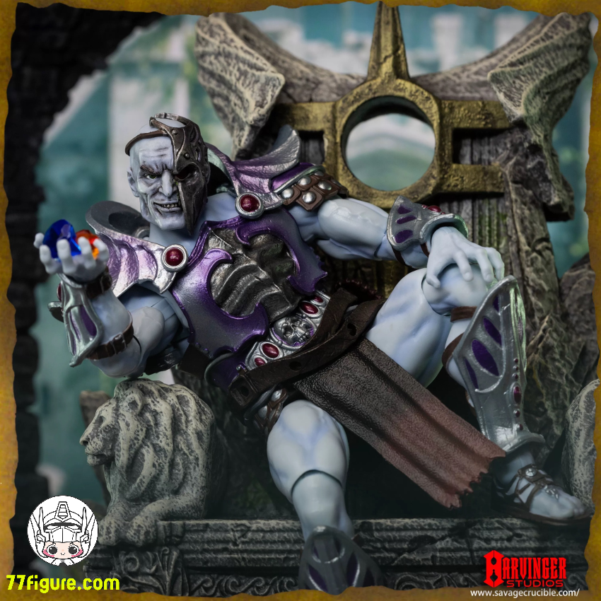 Harvinger Studios 1/12 サヴェッジ・クルーシブル 不死のナラカ 塗装済み可動フィギュア