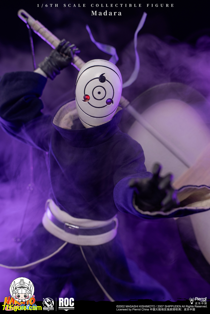 【予約商品】Rocket Toys 1/6 公式公認 『NARUTO -ナルト-』 うちは マダラ 塗装済み可動フィギュア