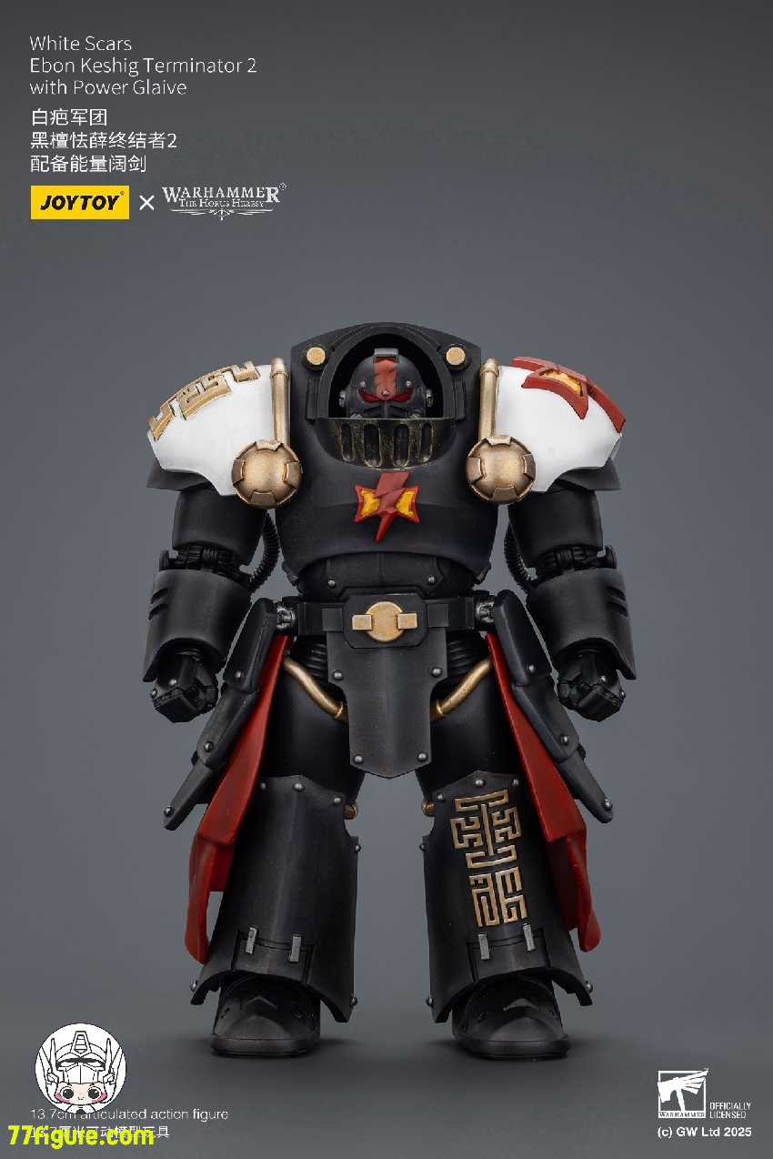 【予約商品】ジョイトイ JoyToy Source 1/18 『ウォーハンマー ホルスの異端』ホワイト スカーズ エボン ケシグ ターミネーター2 パワーグレイブ付き 塗装済み可動フィギュア