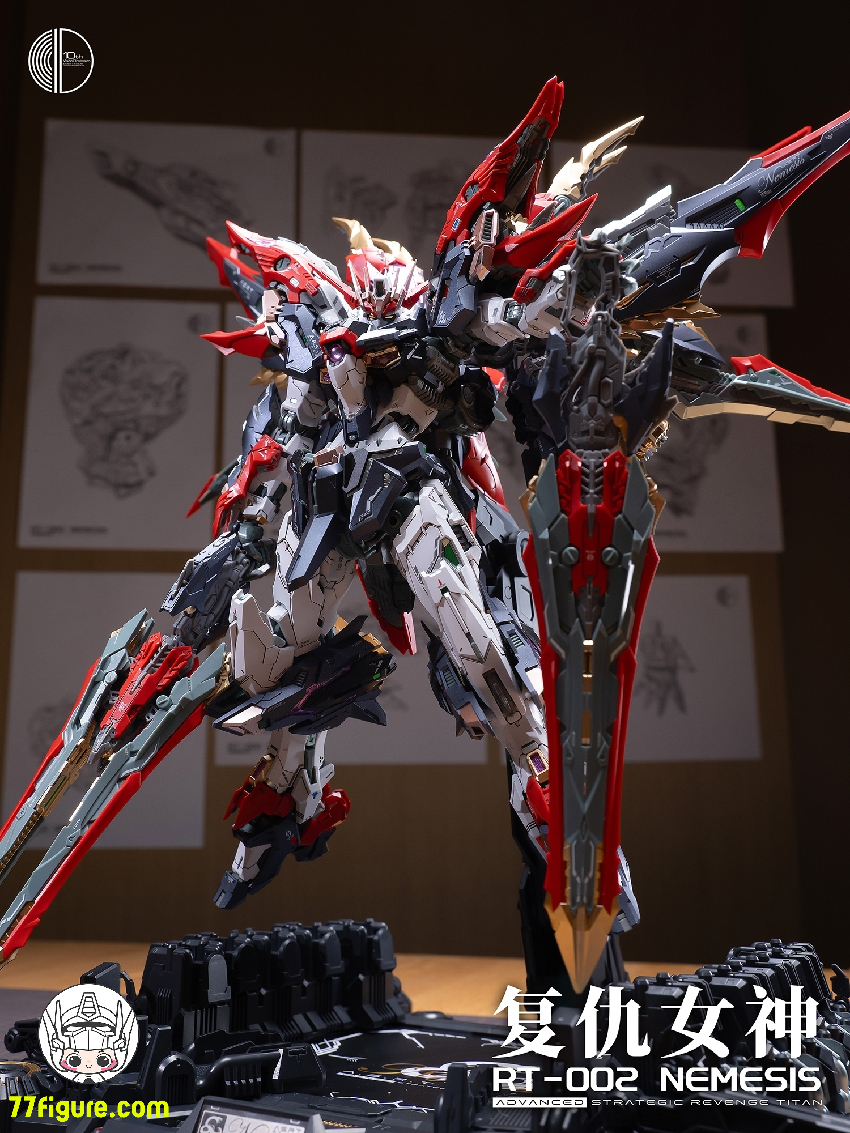 1/100 復讐女神 NEMESIS RT-002改修 全塗装済完成品 インフィニットディメンション Infinite Dimension 1/100 復讐の