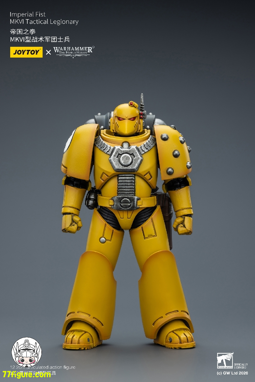 【予約商品】ジョイトイ JoyToy Source 1/18 『ウォーハンマー ホルスの異端』インペリアル フィスト MKVI タクティカル レジオナリー 塗装済み可動フィギュア