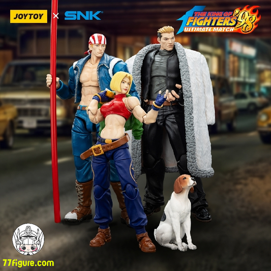 【予約商品】ジョイトイ JoyToy Source 1/18 SNK KOF 98UM 97 スペシャルチーム 三体セット 塗装済み可動フィギュア
