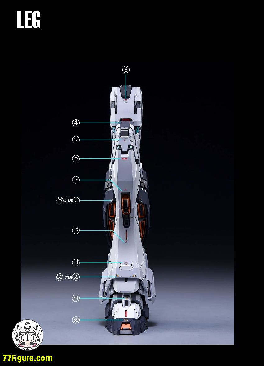 【予約商品】拾壱零 Studio RX-93 MGKA Hi-v / Farmer Creations 1/100 招財モー用 デカール