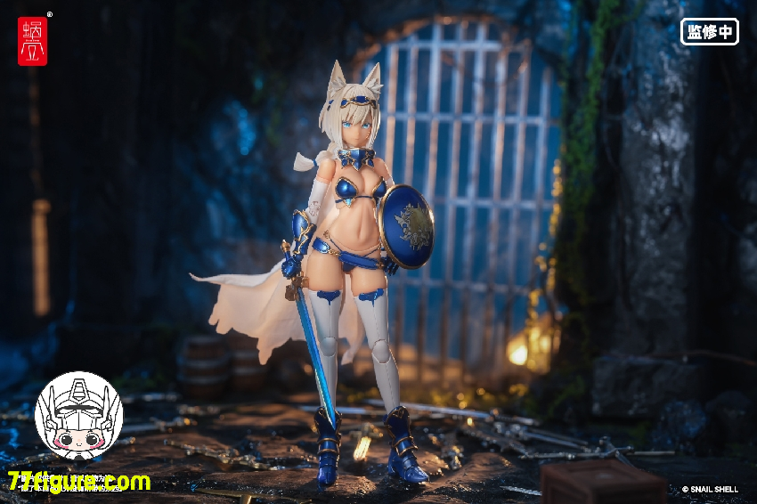 【予約商品】蝸之殻(スネイルシェル) 1/12 RPG-05 勇者 迅狼ウルフ 塗装済み可動フィギュア