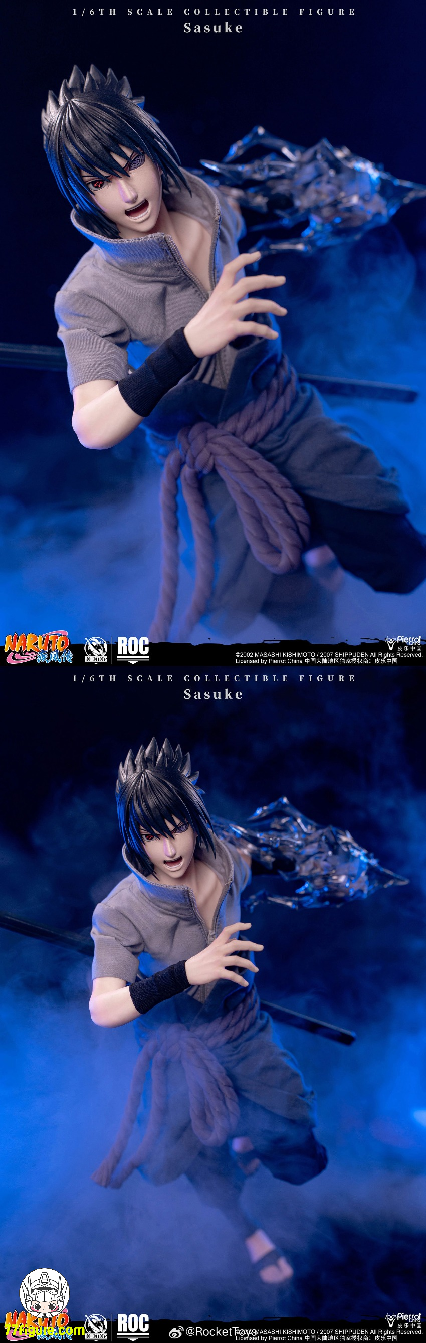Rocket Toys 1/6 公式公認 『NARUTO -ナルト-』 うちは サスケ 豪華版