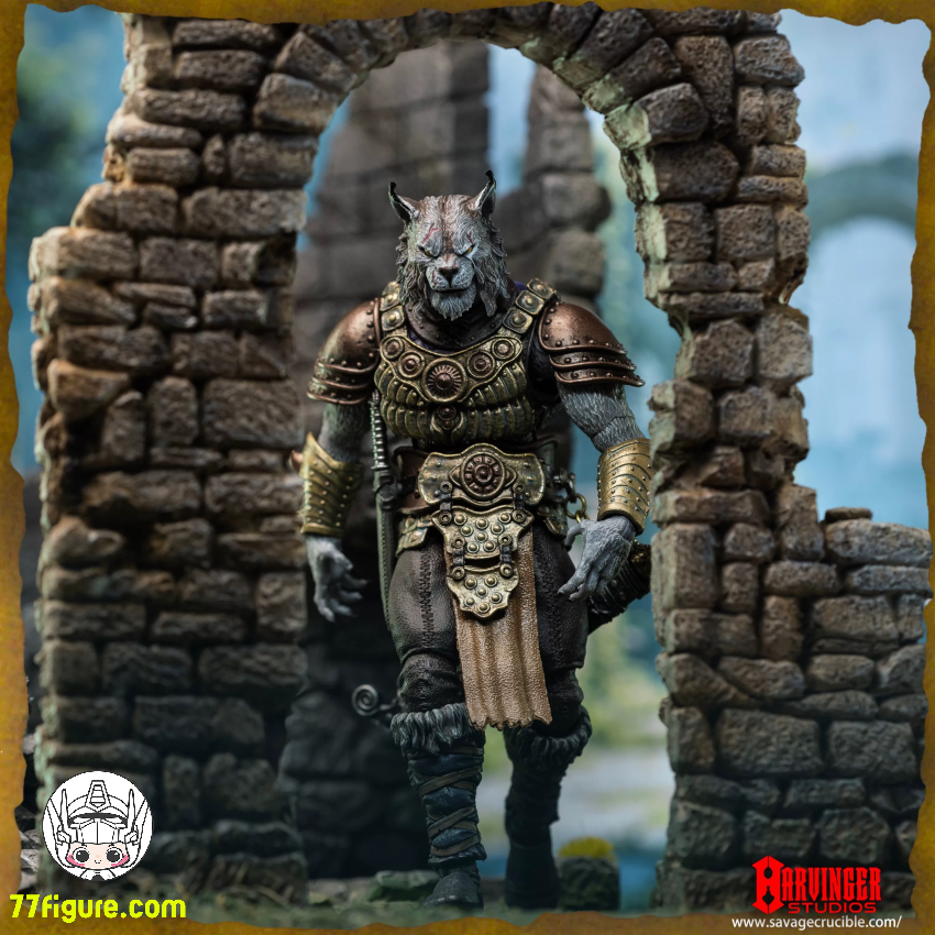 【予約商品】Harvinger Studios 1/12 サヴェッジ・クルーシブル ブリンニャル・ヴェール 塗装済み可動フィギュア