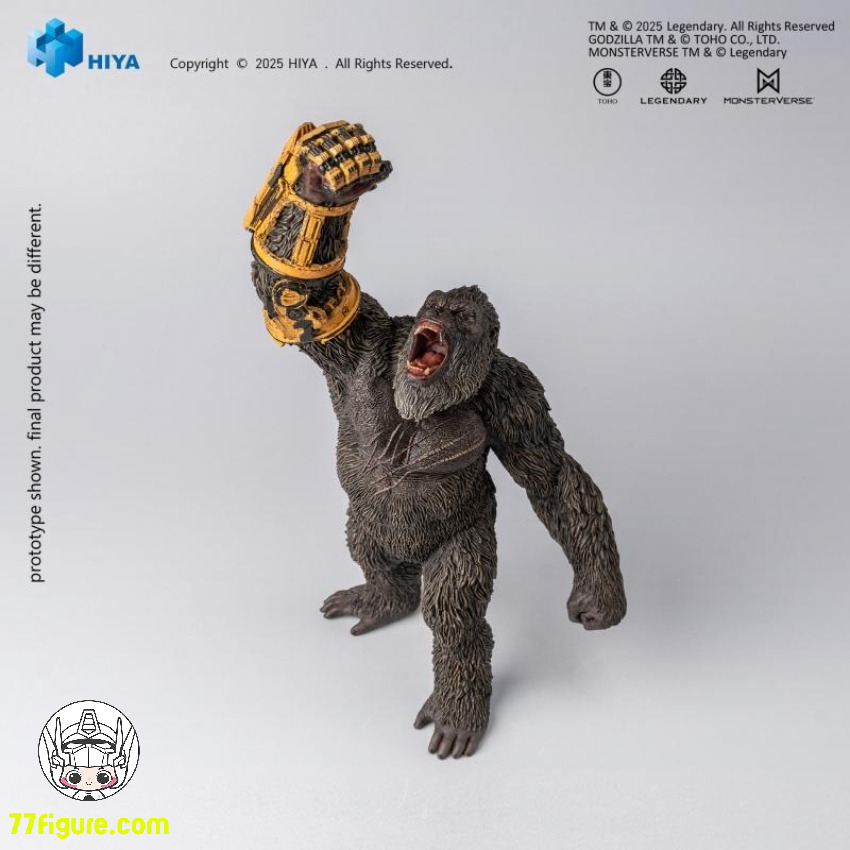 【予約商品】Hiya Toys SSG0424『ゴジラ VS. コング 2 新たなる帝国』コング メカニカルハンド付き