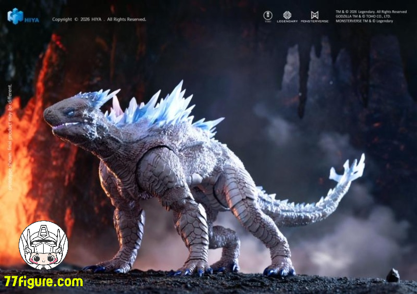【予約商品】Hiya Toys EBG0312 Exquisite Basic シリーズ『ゴジラ VS. コング 2 新たなる帝国』フロストブレス・シモ 塗装済み可動フィギュア