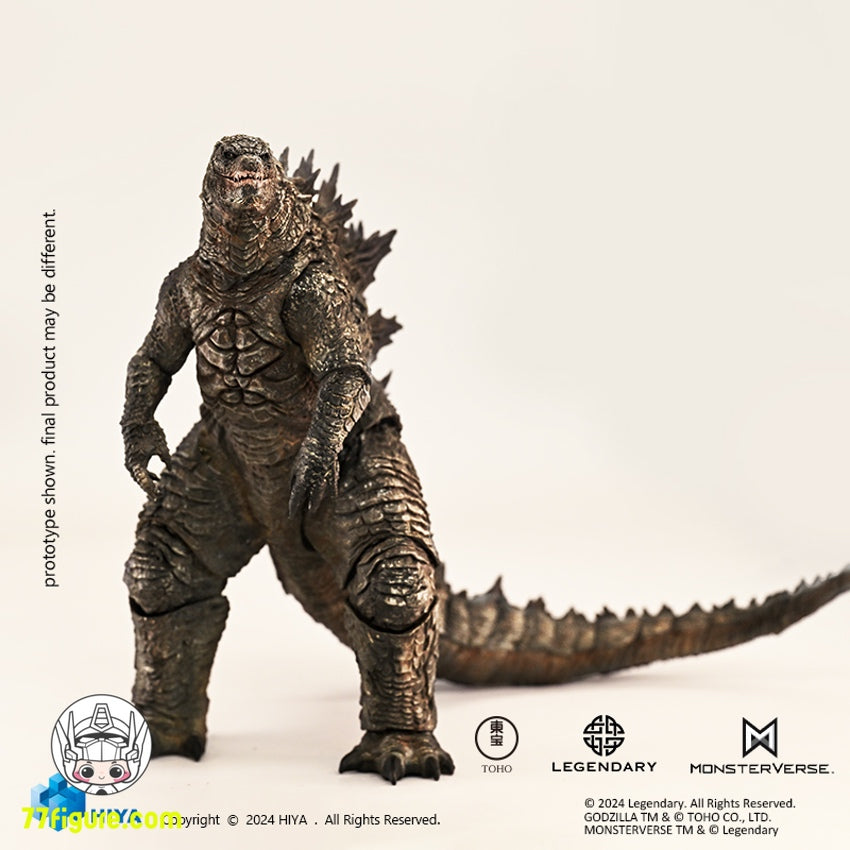 Hiya Toys Exquisite Basic シリーズ：ゴジラ VS コング 新たなる帝国ゴジラ Rre-evolved Ver. 塗装済み可動 フィギュア - 77figure.com