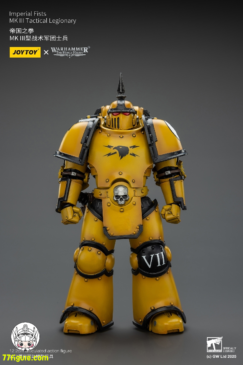 【予約商品】ジョイトイ JoyToy Source 1/18 『ウォーハンマー ホルスの異端』インペリアル フィスト MK III タクティカル レギオナリー 塗装済み可動フィギュア