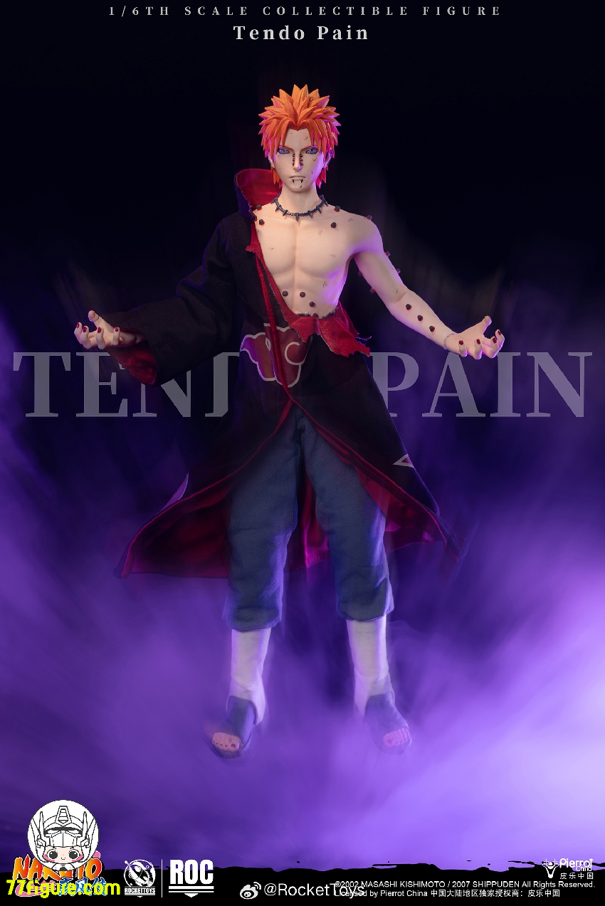 【予約受付終了】Rocket Toys 1/6 『NARUTO -ナルト-（疾風伝）』 ペイン 天道 バトル ダメージVer. 塗装済み可動フィギュア