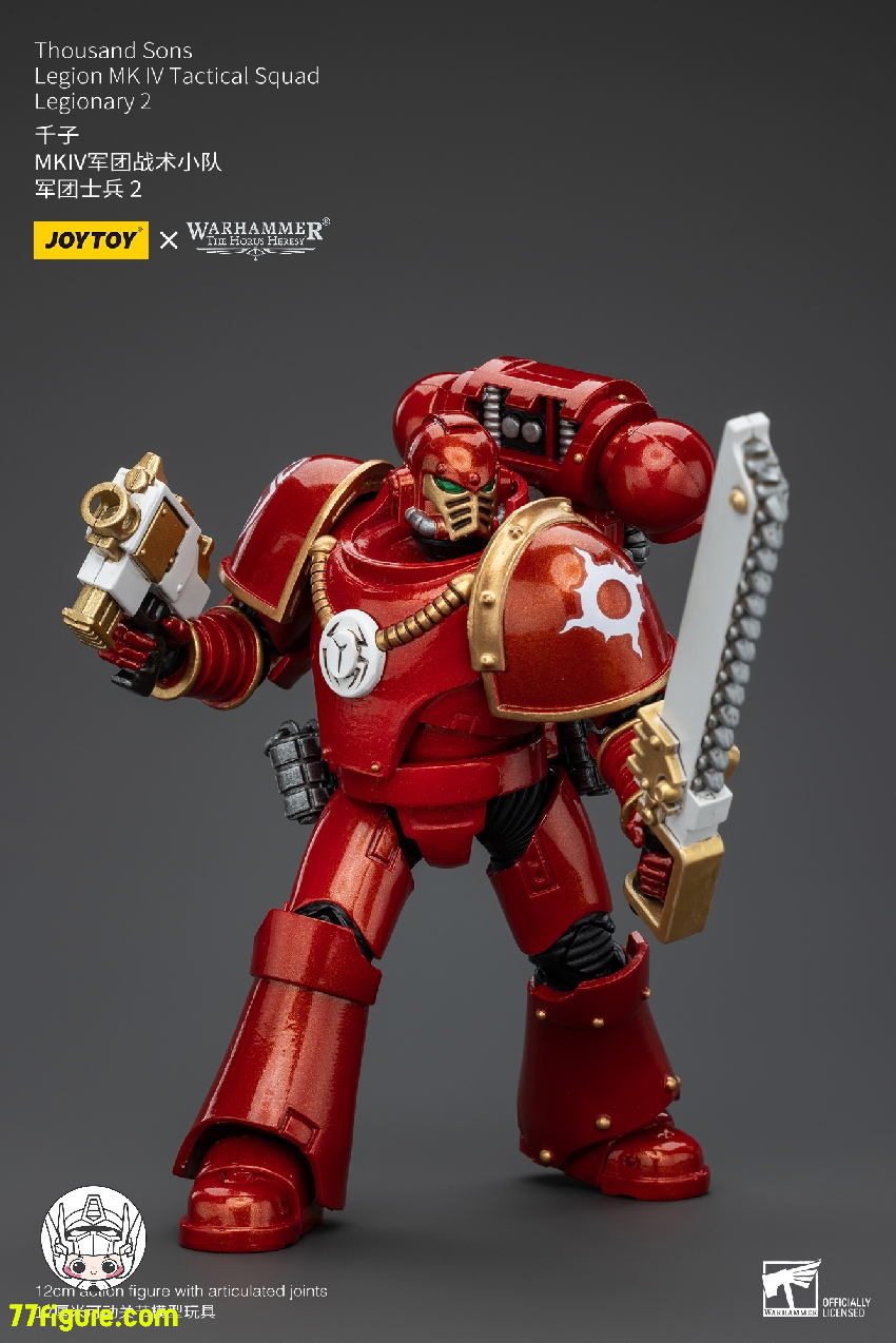 【品切れ】ジョイトイ JoyToy Source 1/18 『ウォーハンマー ホルスの異端』千子 レギオン MK IV 戦術部隊 レギオナリー 2 塗装済み可動フィギュア