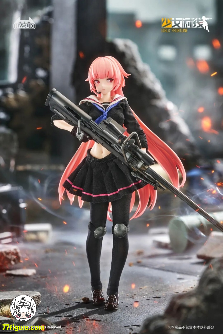 【予約商品】HASUKI x ドールズフロントライン PA011 1/12 NTW-20 スナイパー ライフル 少女 塗装済み可動フィギュア