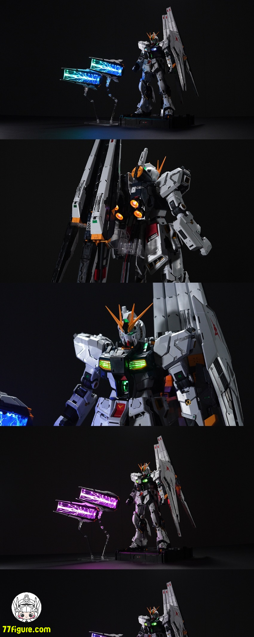 Kosmos 1/60 PGU RX-93 νガンダム ＆ 6フィン・ファンネル用 LED