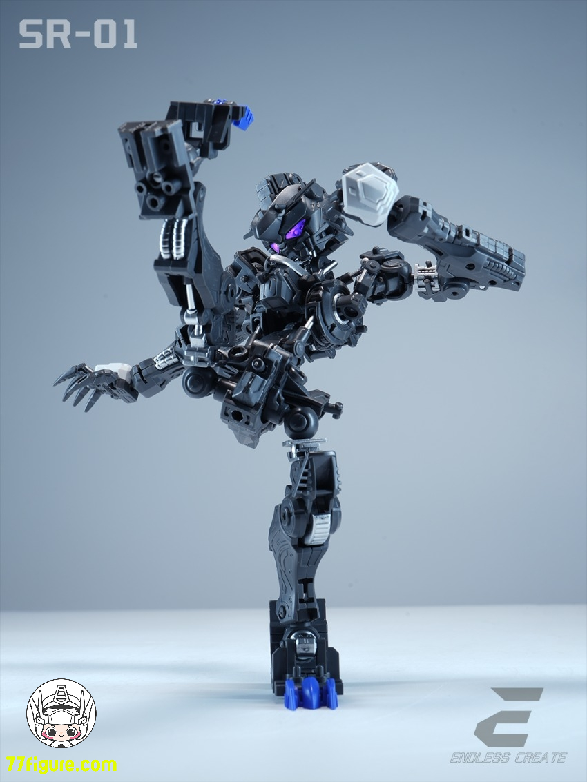 【予約商品】Endless Create Model SR-01 修羅道シリーズ 白鬼 プラモデル