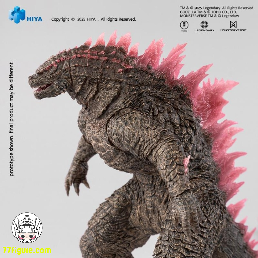 【予約商品】Hiya EBG0439 Exquisite Basic シリーズ 『ゴジラ VS. コング 2 新たなる帝国』 熱線放射ゴジラ Evolved Ver. 塗装済み可動フィギュア
