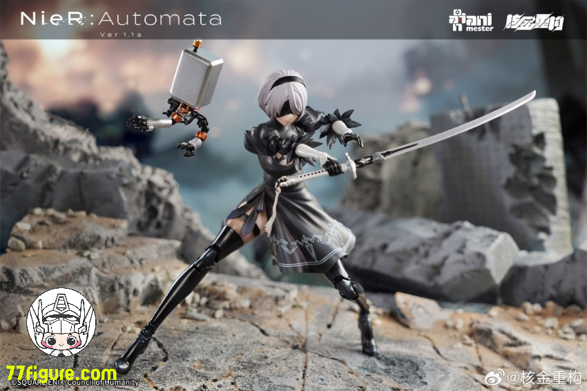 【先行販売】Animester & 核金重構 1/9 『ニーア オートマタ』ヨルハ二号B型 塗装済み可動フィギュア