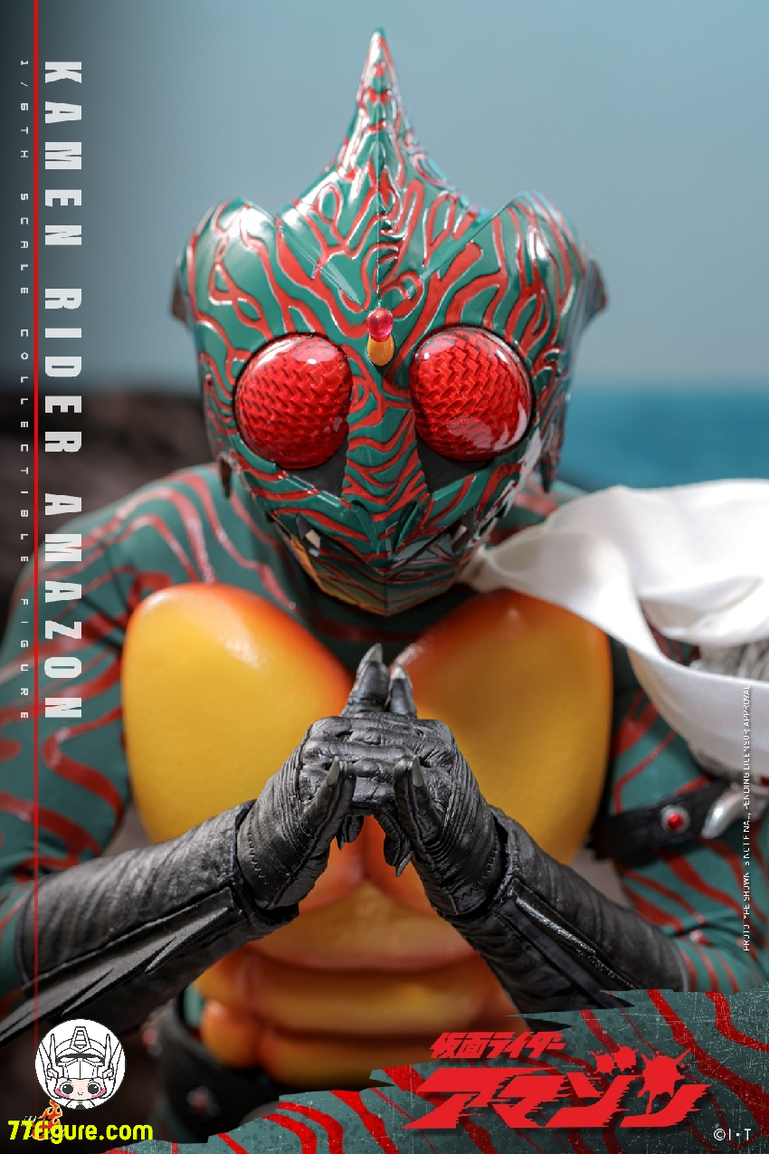 【予約商品】Hot Toys 1/6 TMS184 仮面ライダー アマゾン 塗装済み可動フィギュア
