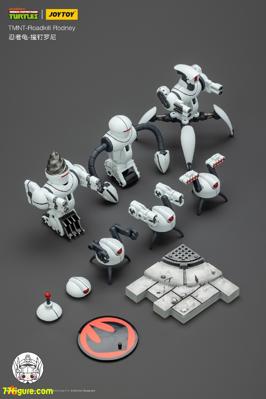 【予約商品】ジョイトイ JoyToy 1/18 ティーンエイジ  ミュータント ニンジャ タートルズ 『TMNT 』ロードキル ロドニー 塗装済み可動フィギュア