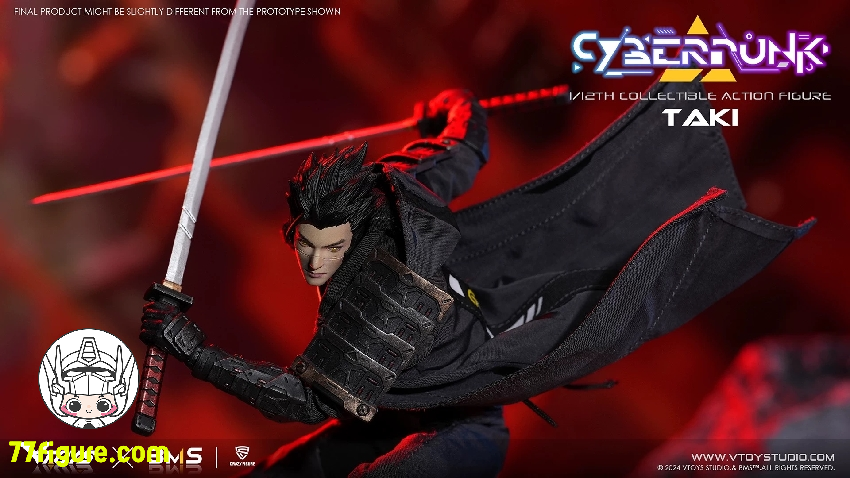 VToys 1/12 VSD010 BMS CF サイバーパンク 武士 滝 塗装済み可動 VToys 1/12 VSD010 BMS CF サイバーパンク 武士 滝 塗装済み可動