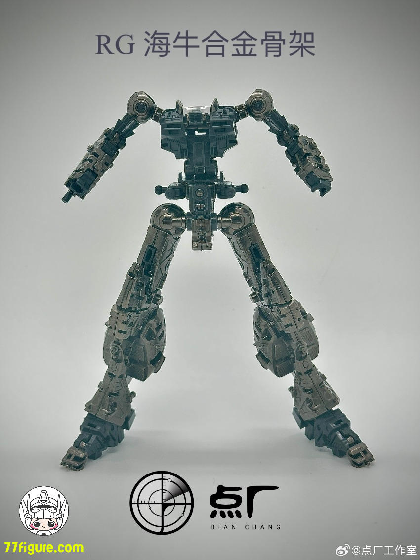 【予約商品】Point Factory 1/144 RG RX-93-ν2 Hi-νガンダム用 合金フレーム 組み立て済みVer.