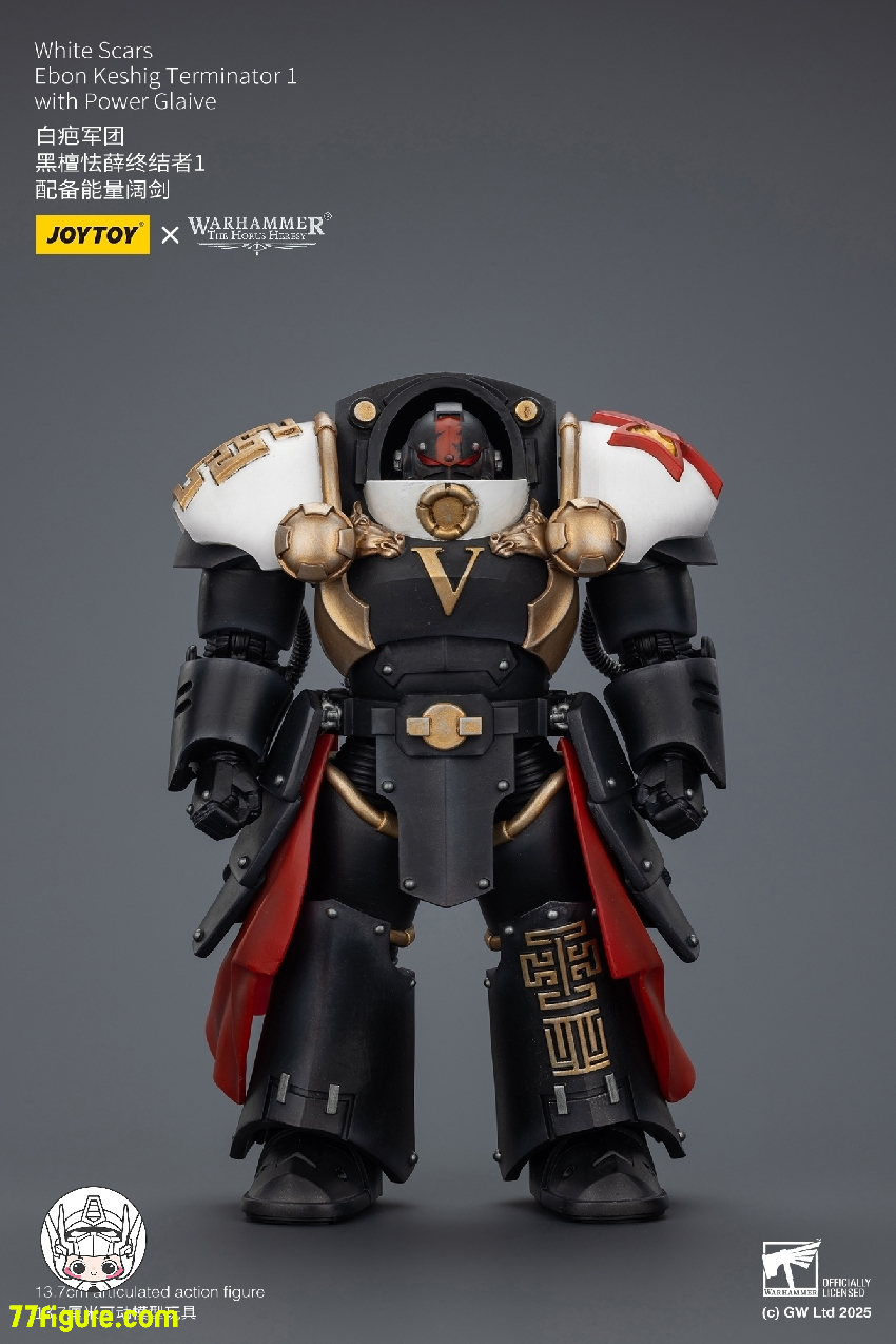 【予約商品】ジョイトイ JoyToy Source 1/18 『ウォーハンマー ホルスの異端』ホワイト スカーズ エボン ケシグ ターミネーター1 パワーグレイブ付き 塗装済み可動フィギュア