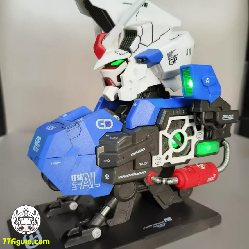 愚公モデル 1/38 GP-02  ヘッドバスト w/ LED プラモデル
