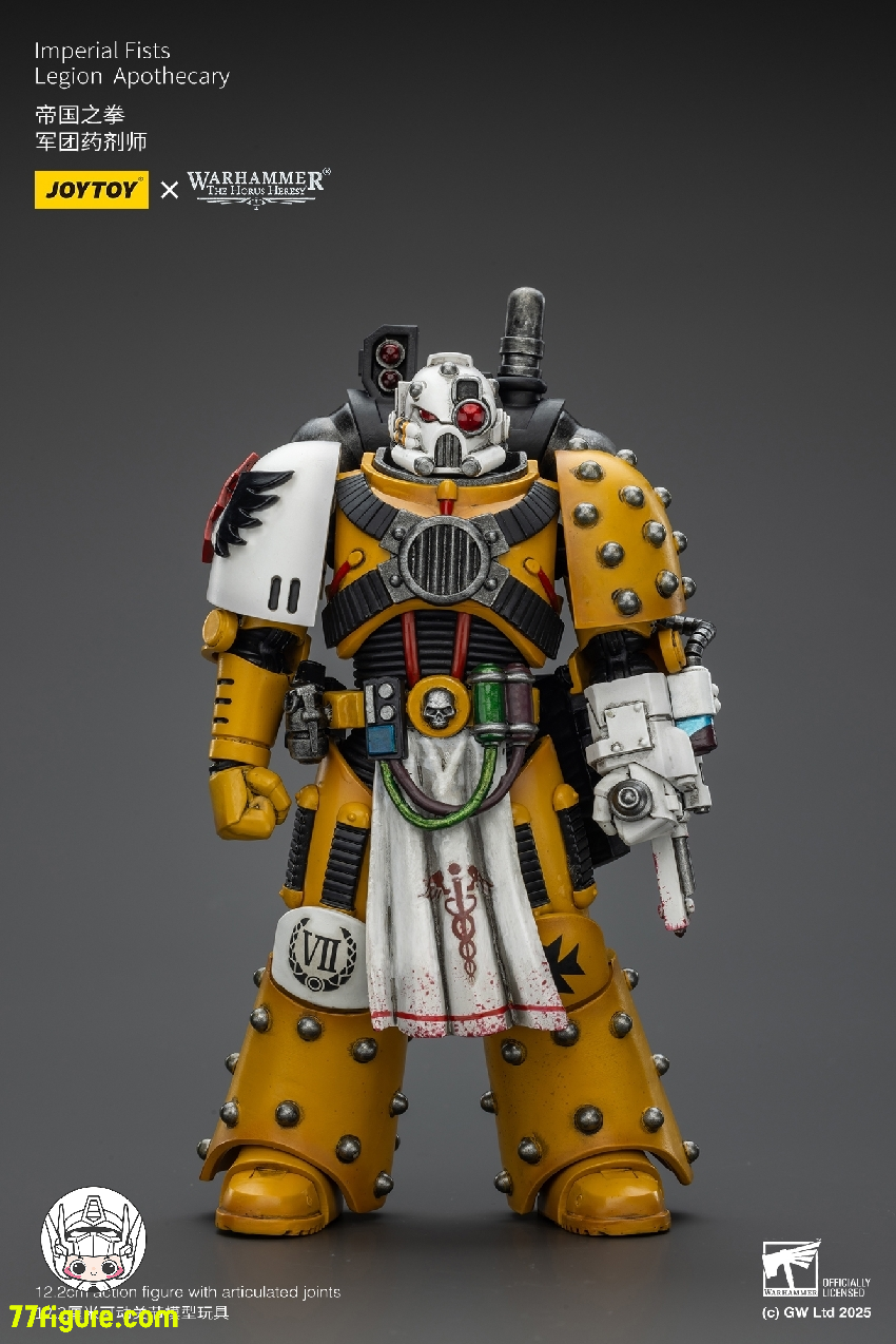 【予約商品】ジョイトイ JoyToy Source 1/18 『ウォーハンマー ホルスの異端』インペリアル フィスト レギオン 薬剤師 塗装済み可動フィギュア