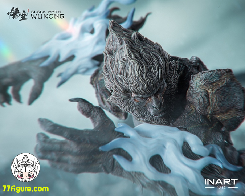 【予約商品】INART 1/12 MAG G0004 ブラックマソン 悟空・石猿 塗装済み可動フィギュア