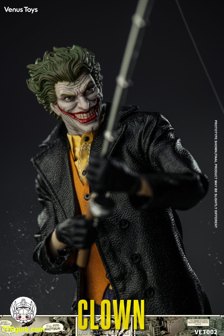 Venus Toys 1/12『ザ・クラウン』塗装済み可動フィギュア