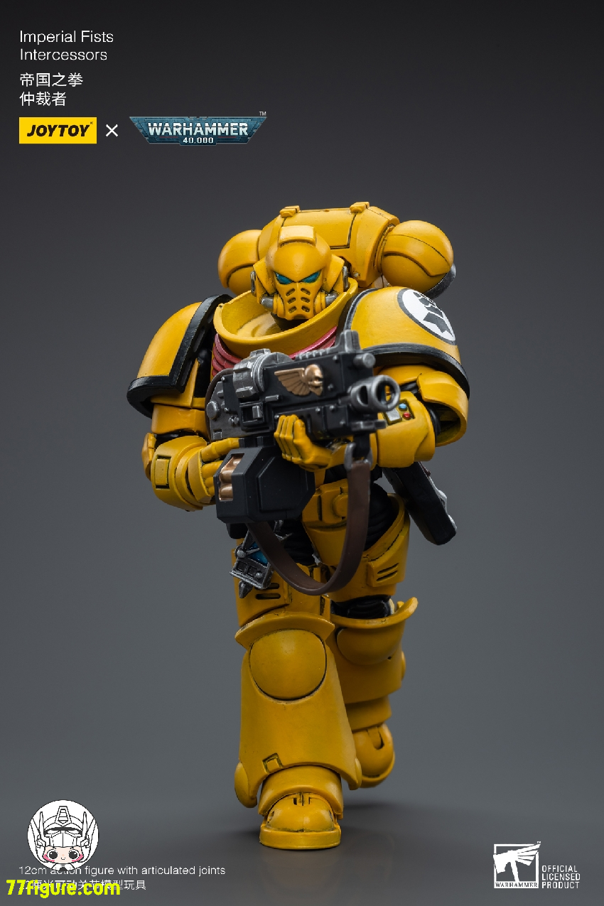 【品切れ】ジョイトイ JoyToy Source 1/18 『ウォーハンマー40K』インペリアルフィスト インターセッサーズ 塗装済み可動フィギュア