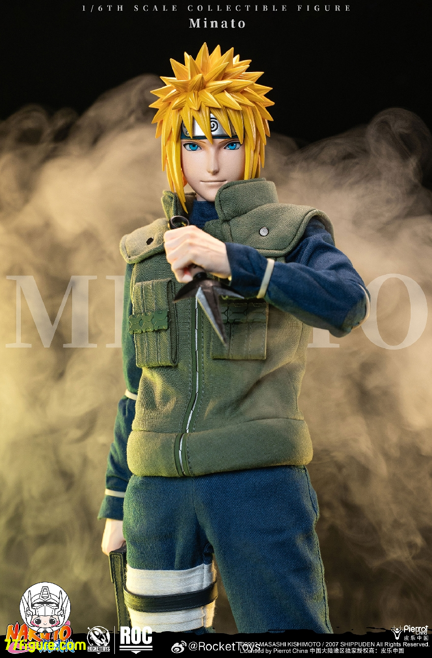 【予約受付終了】Rocket Toys 1/6 『NARUTO -ナルト-（疾風伝）』 波風 ミナト 黄色い閃光 Ver. 塗装済み可動フィギュア