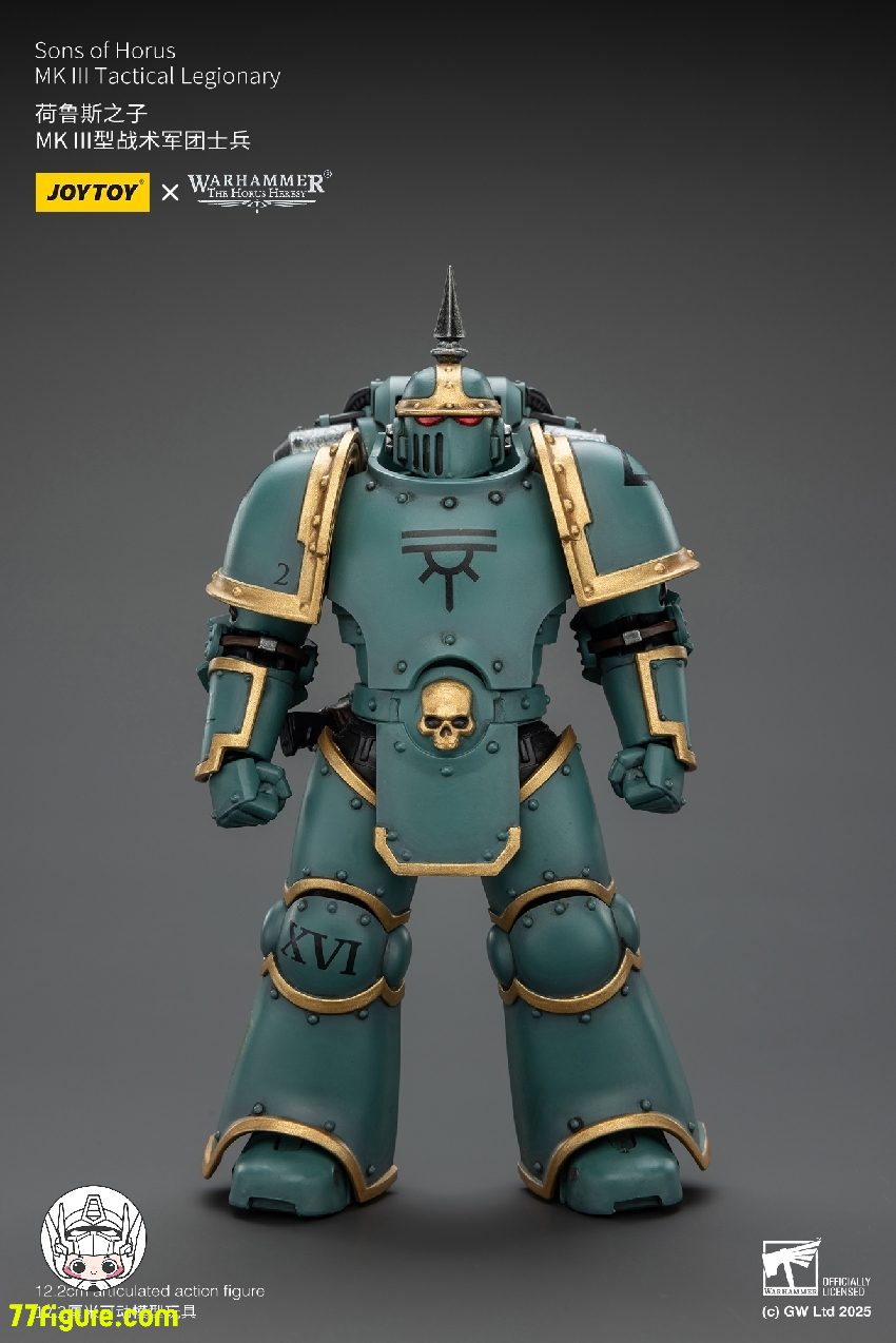 【予約商品】ジョイトイ JoyToy Source 1/18 『ウォーハンマー ホルスの異端』ホルスの息子たち MK III タクティカル レギオナリー 塗装済み可動フィギュア