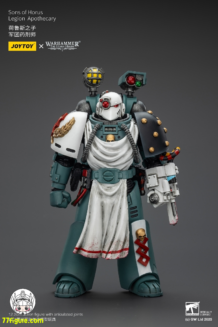 【予約商品】ジョイトイ JoyToy Source 1/18 『ウォーハンマー ホルスの異端』ホルスの息子軍団 薬剤師 塗装済み可動フィギュア