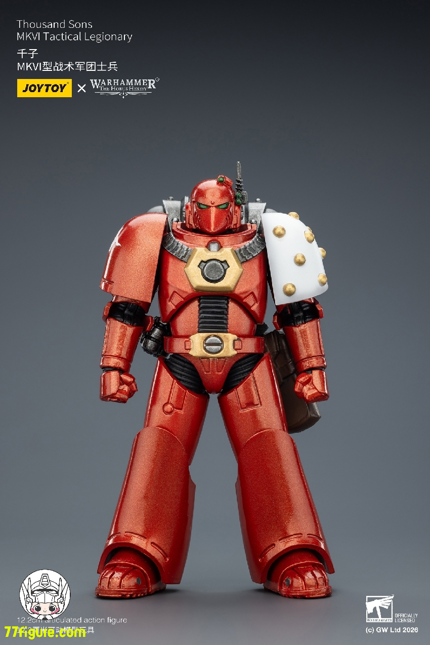 【予約商品】ジョイトイ JoyToy Source 1/18 『ウォーハンマー ホルスの異端』千子 MKVI タクティカル レジオナリー 塗装済み可動フィギュア