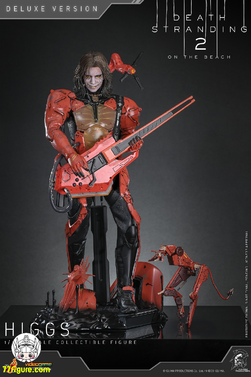 【予約商品】HotToys 1/6 VGM80『デス・ストランディング2：冥浜の上』ヒッグス 豪華版 Ver. 塗装済み可動フィギュア