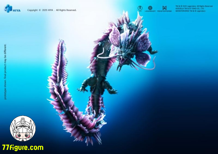 【予約商品】Hiya Toys EBG0182 Exquisite Basic シリーズ 『ゴジラ VS. コング 2 新たなる帝国』ティアマト 塗装済み可動フィギュア