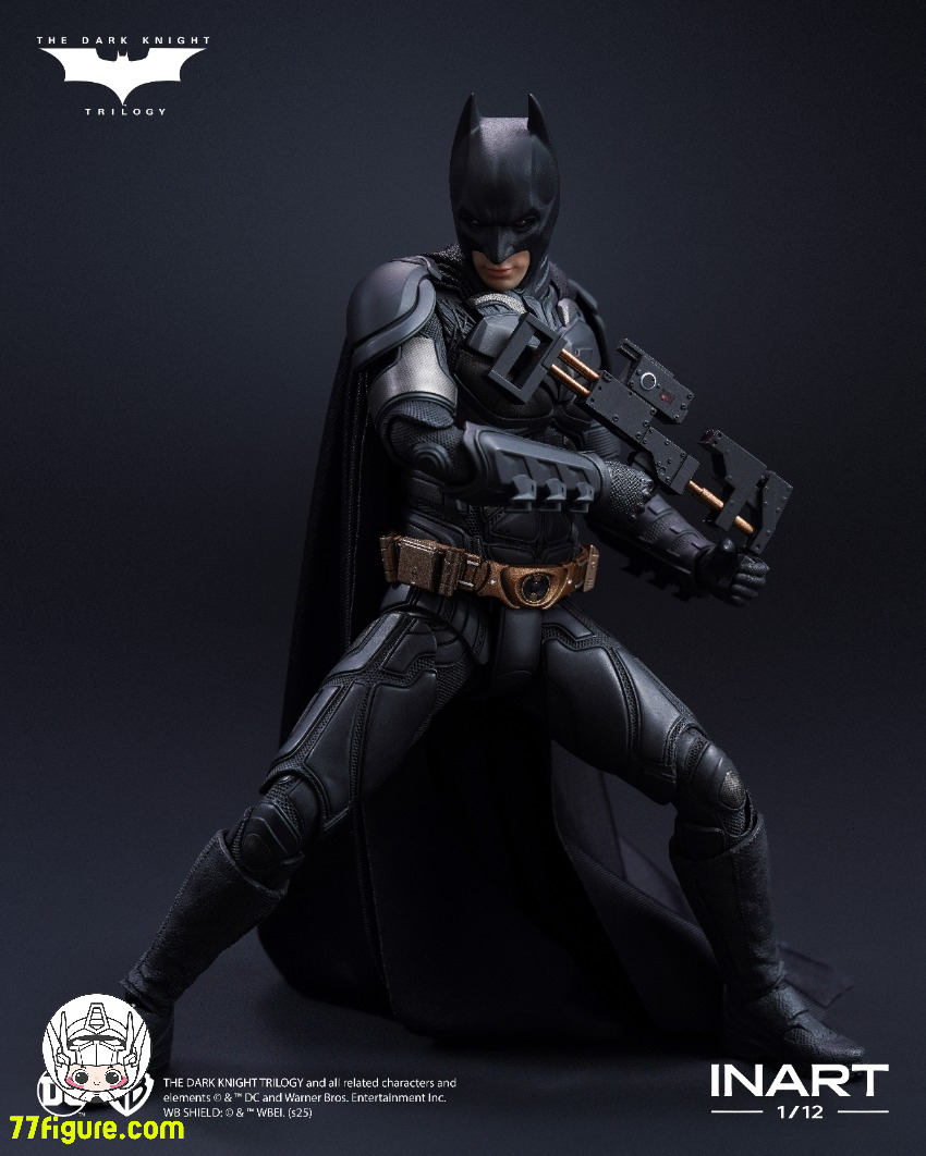 INART 1/12『ダークナイト ライジズ』 バットマン プレミアム版 塗装 INART 1/12『ダークナイト ライジズ』 バットマン プレミアム版 塗装