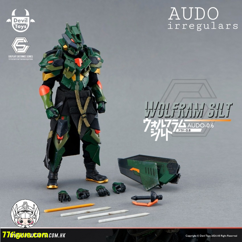 Devil Toys x AUDOirregulars 1/12 AU003 ウォルフラム シルト Devil Toys x AUDOirregulars 1/12 AU003 ウォルフラム シルト