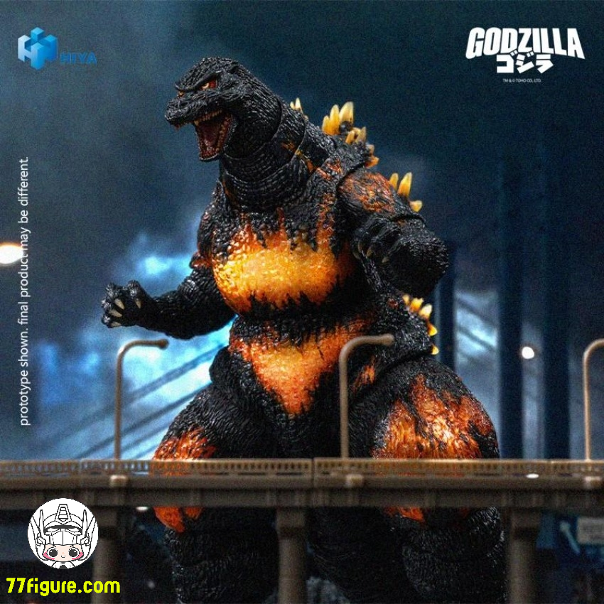 【予約商品】Hiya Toys EBG0316 Exquisite Basic シリーズ 『ゴジラ VS デストロイア（1995）』クリムゾン ゴジラ 塗装済み可動フィギュア