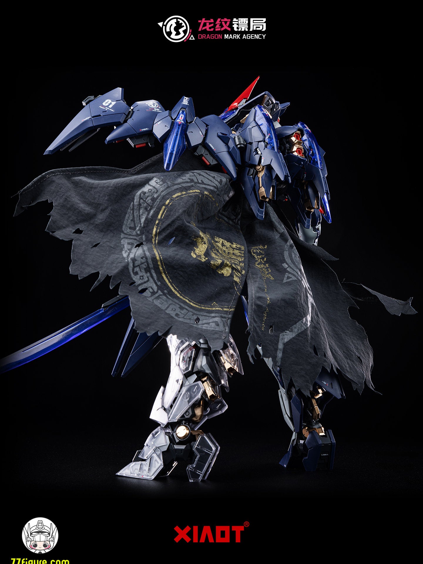 【予約商品】XiaoT「龍紋鏢局」DP-H01 令曜専用戦術ケープアクセサリー 鏢影
