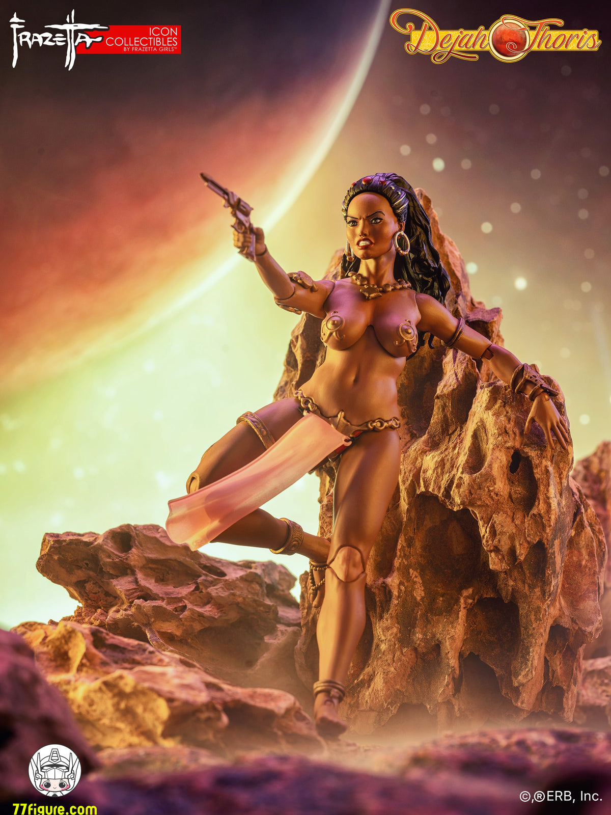 【予約商品】Frazetta Girls 1/12 火星のプリンセス デジャー・ソリス 塗装済み可動フィギュア