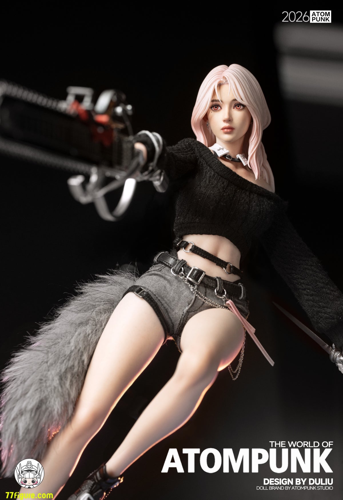 Atompunk Studio 1/6 ソードメイデン ガーデニア β 塗装済み可動フィギュア
