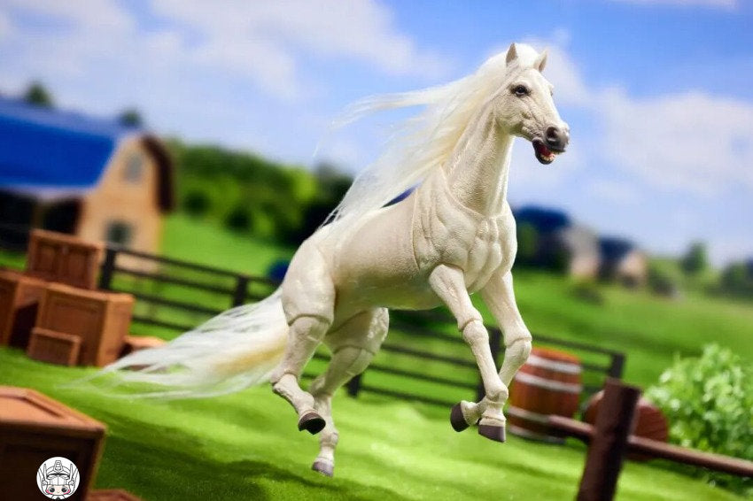 【予約商品】Otherwhere 1/12 千里馬 ホワイトバージョン 塗装済み可動フィギュア