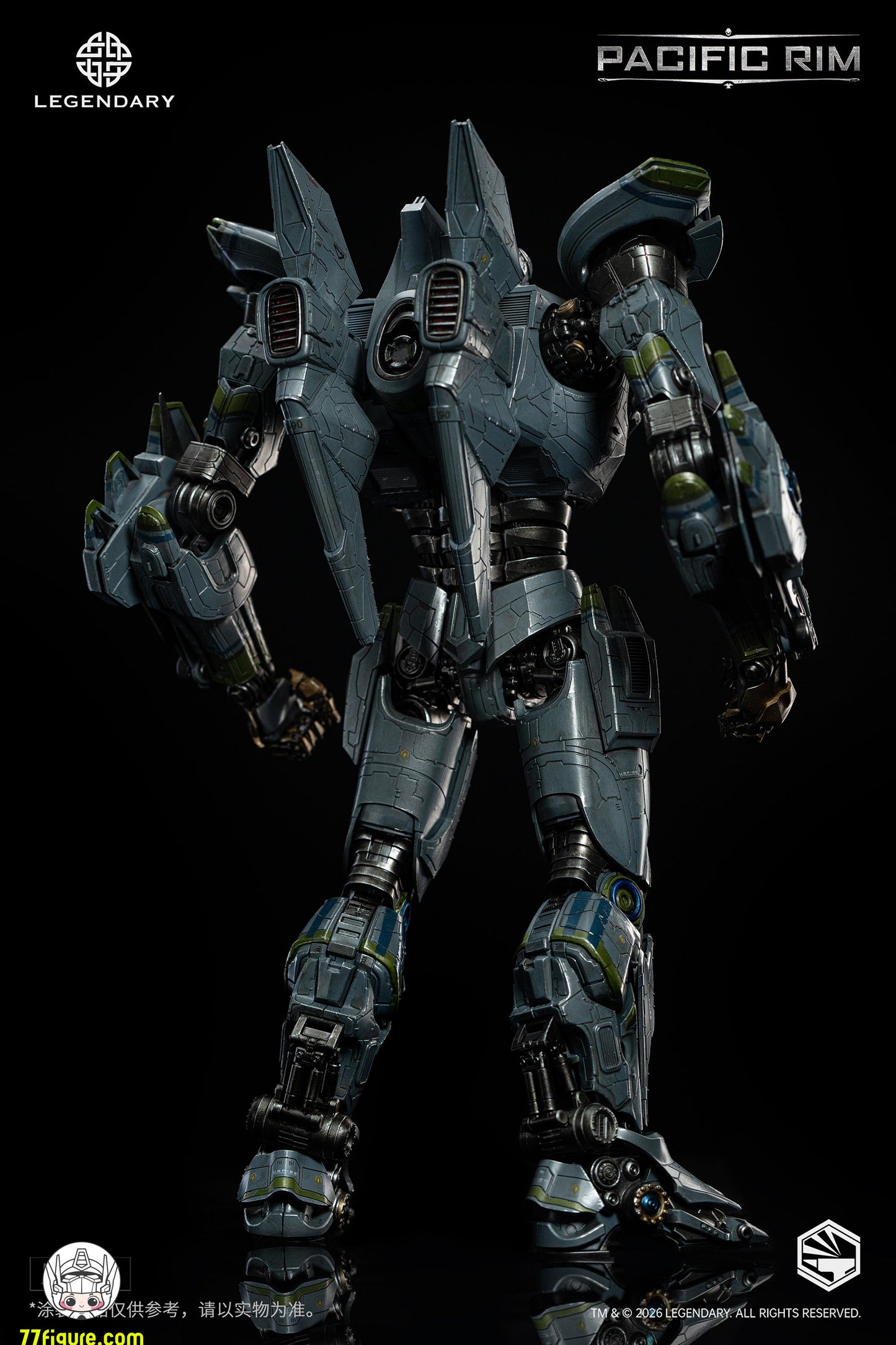 【予約商品】Infinity Studio HMC004 パシフィック・リム ストライカー・エウレカ LED付き 合金塗装済み可動フィギュア