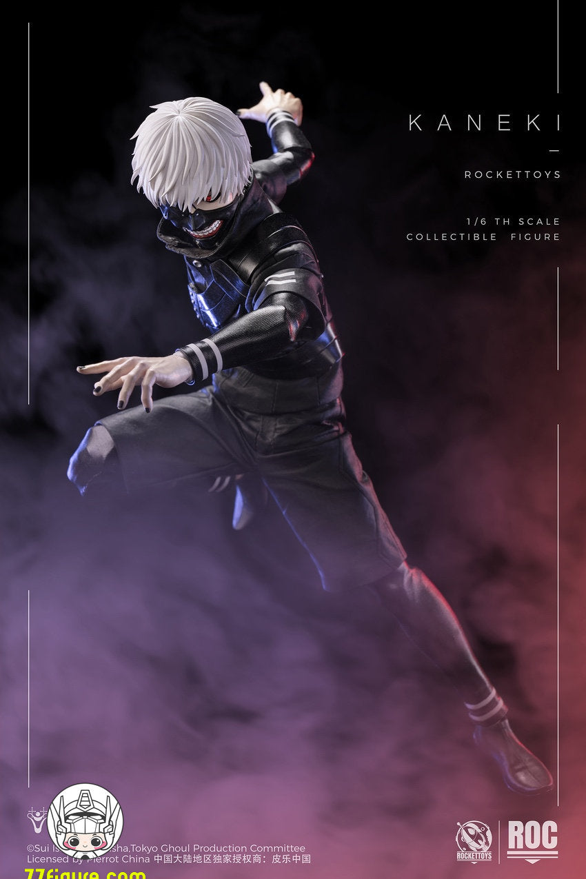 【予約商品】Rocket Toys 1/6『東京喰種トーキョーグール』金木研 戦闘服Ver. 塗装済み可動フィギュア