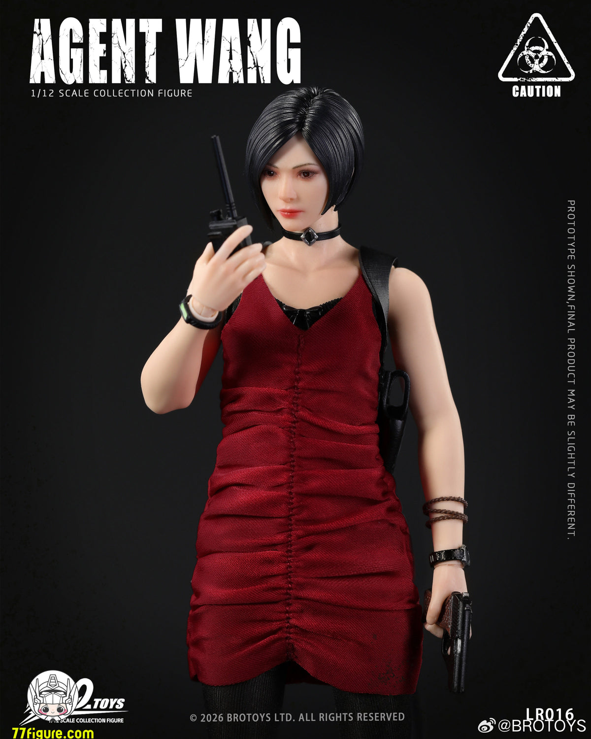 【予約商品】BroToys 1/12 エージェント・ワン 塗装済み可動フィギュア
