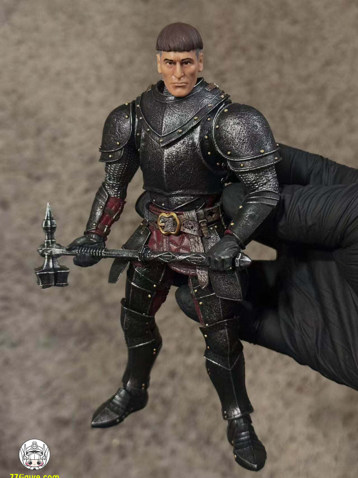 【予約商品】Harvinger Studios 1/12 サベージ・クルーシブル サー・カシアン 塗装済み可動フィギュア