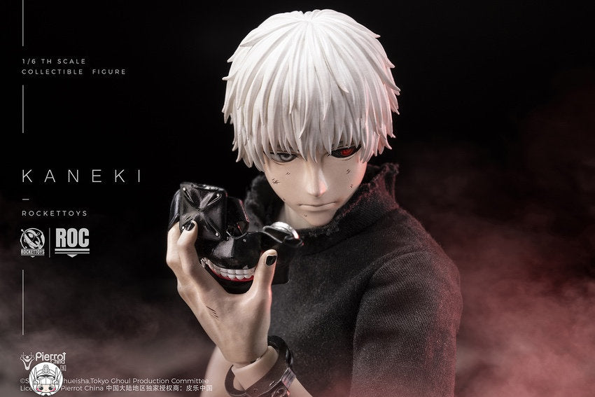 【予約商品】Rocket Toys 1/6『東京喰種トーキョーグール』金木研 覚醒Ver. 塗装済み可動フィギュア